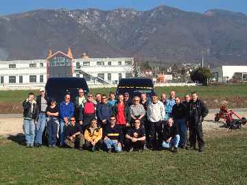 Teilnehmer der Bassano Tour im M�rz 2002